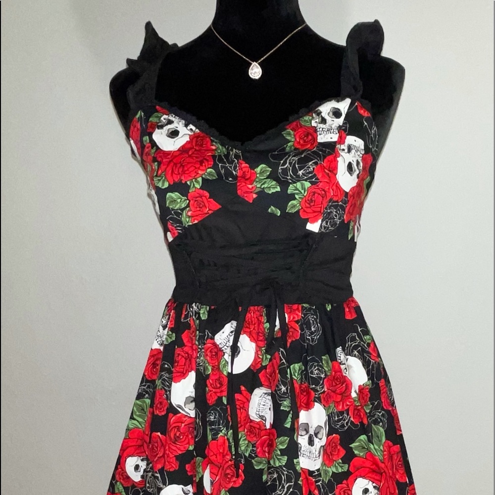 NWT Sugar Skulls dress size medium